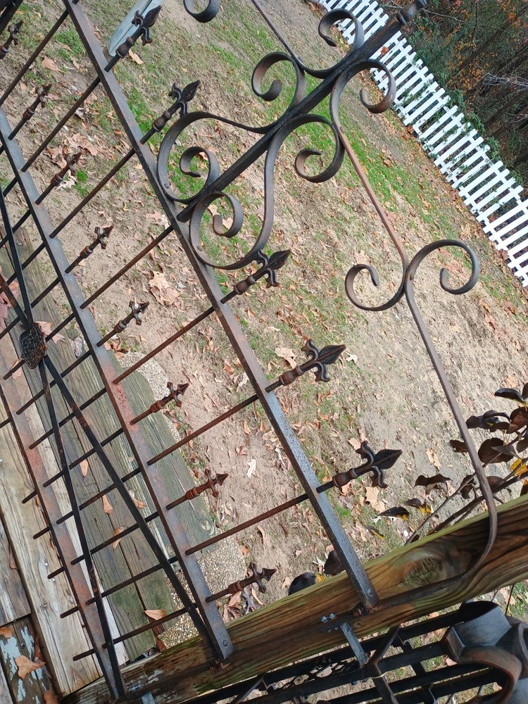 Stewart's Iron Works Gate And Posts