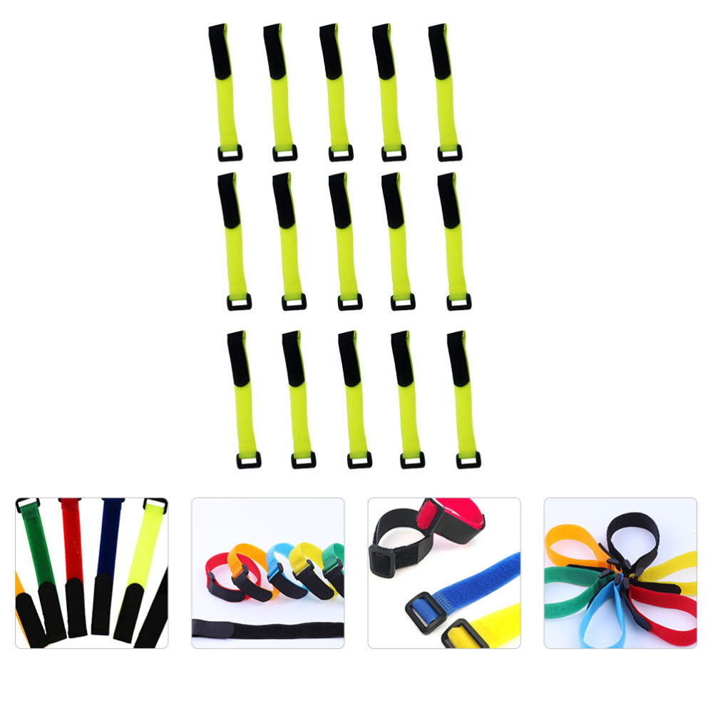 15 Pcs Hook and Loop Straps for Securing and Fastening Objects