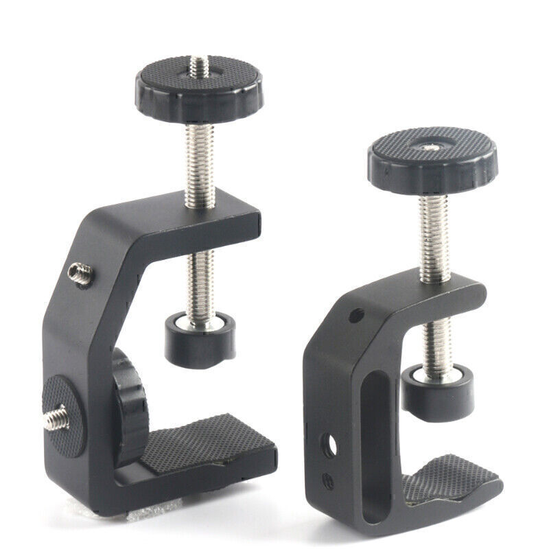 Alloy C-Type Clamp Fixed Desktop Clamp Holder Camera Tripod Photography Stand