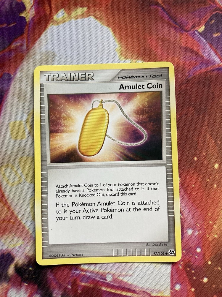 Amulet Coin 097 - Diamond And Pearl Great Encounters Pokémon Card