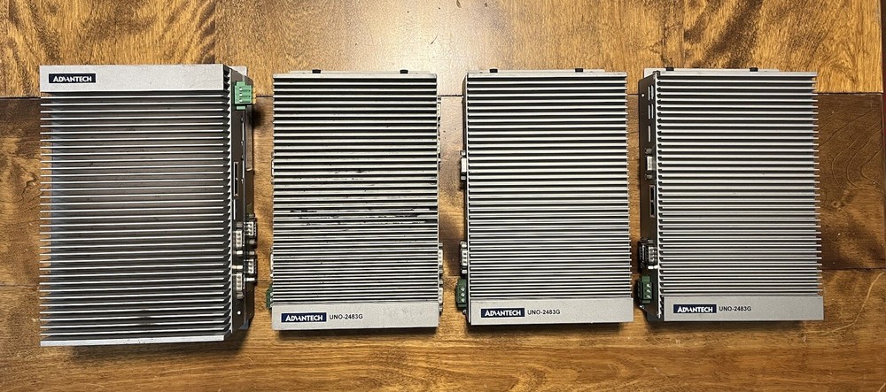 Advantech Lot - (3) UNO-2483G & (1) UNO-2184G