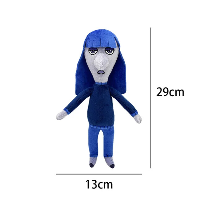 New Disney Inside Out 2 Ennui Soft Plush Stuffed Toys Dolls Gifts 13cm/29cm