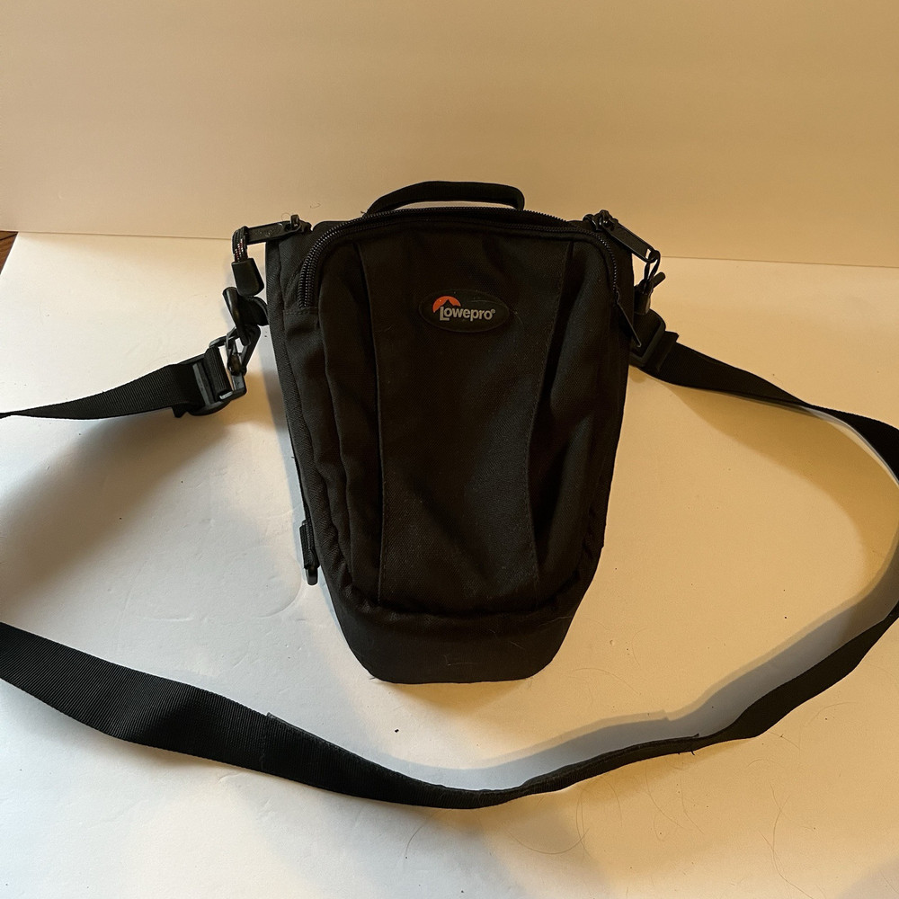 Lowepro TLZ 2 Topload Zoom 50 AW Black Camera Bag w/ Shoulder Strap and handle