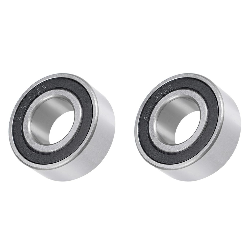 Kozelo 2pcs 3205-2RS Angular Contact Ball Bearing - [25mm Bore Dia x 52mm OD ...