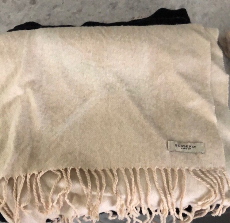 burberry cashmere scarf