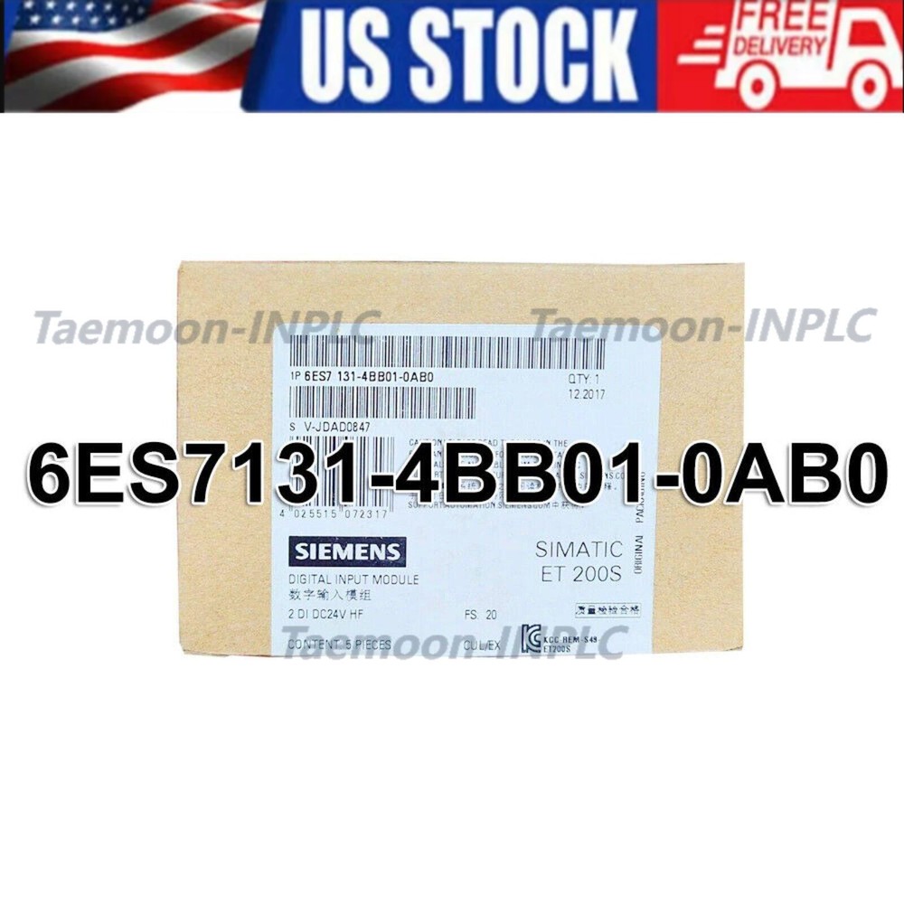 1pc Siemens 6ES7 131-4BB01-0AB0 6ES7131-4BB01-0AB0 DP 5 electronic modules