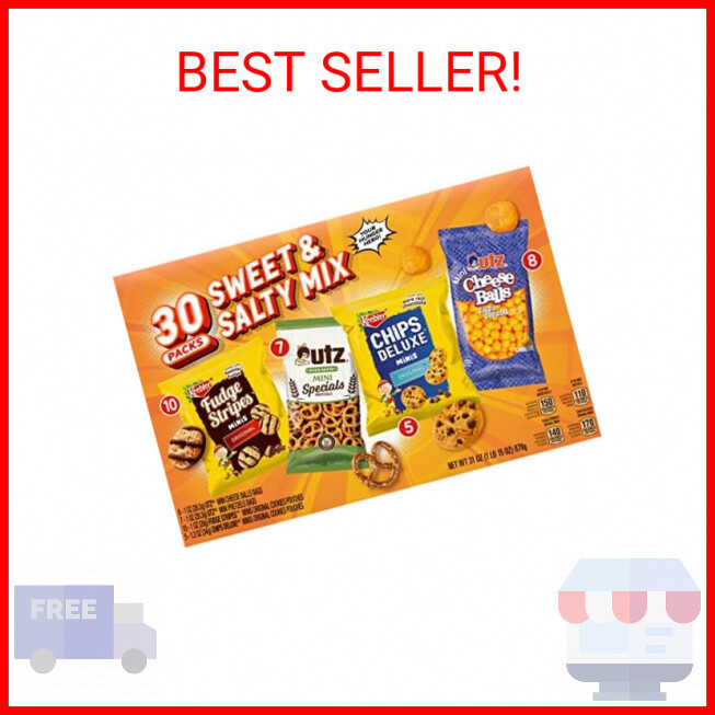 Keebler Cookies and Crackers, Variety Pack, 30 Ct. (Pack of 1)