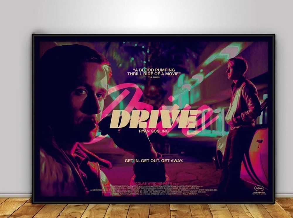 Drive Poster | Wall Art | Wall Prints | Home Decor | Kraft Paper Print 10