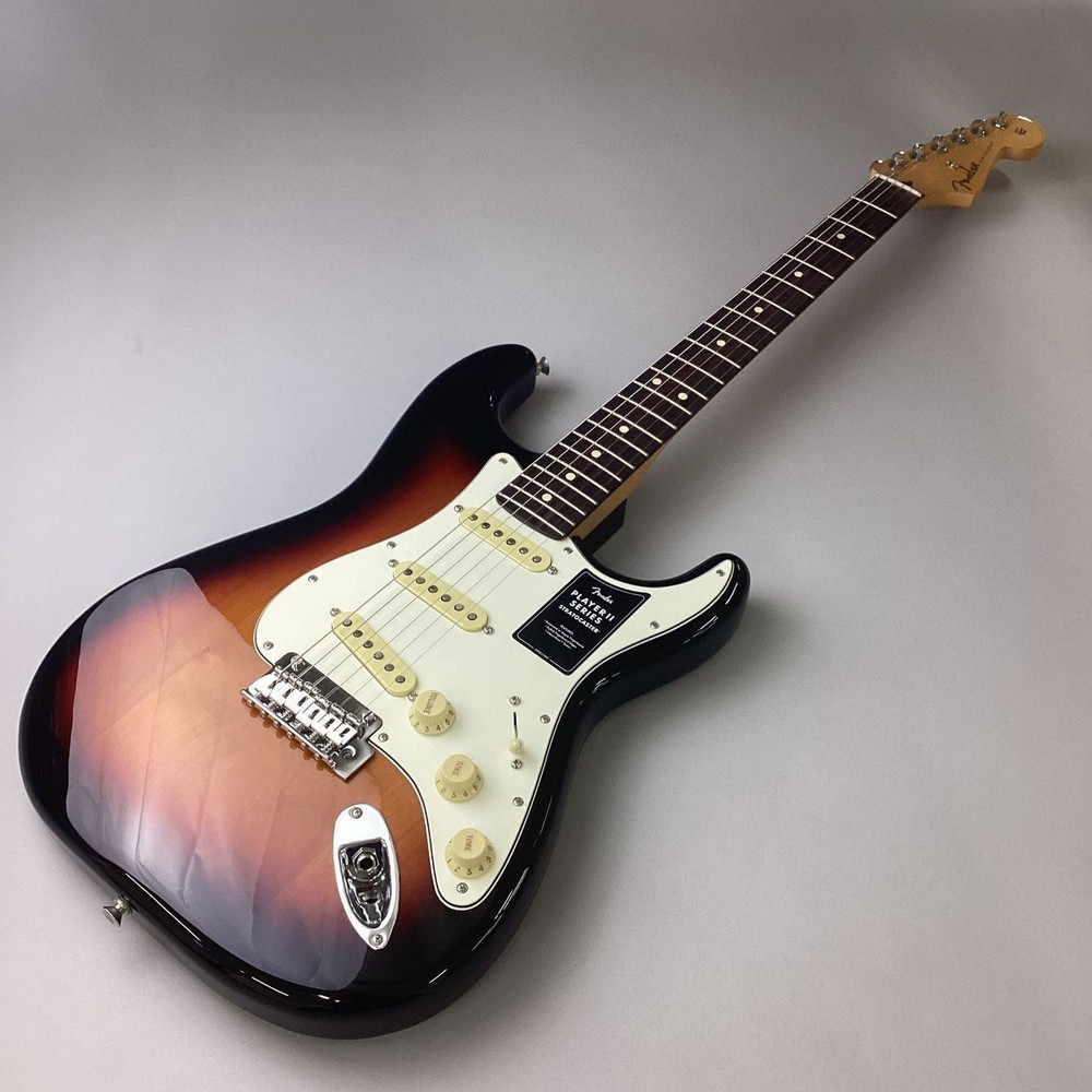 Fender Player II Stratocaster 3 Color Sunburst Electric Guitar Stratocaster (A