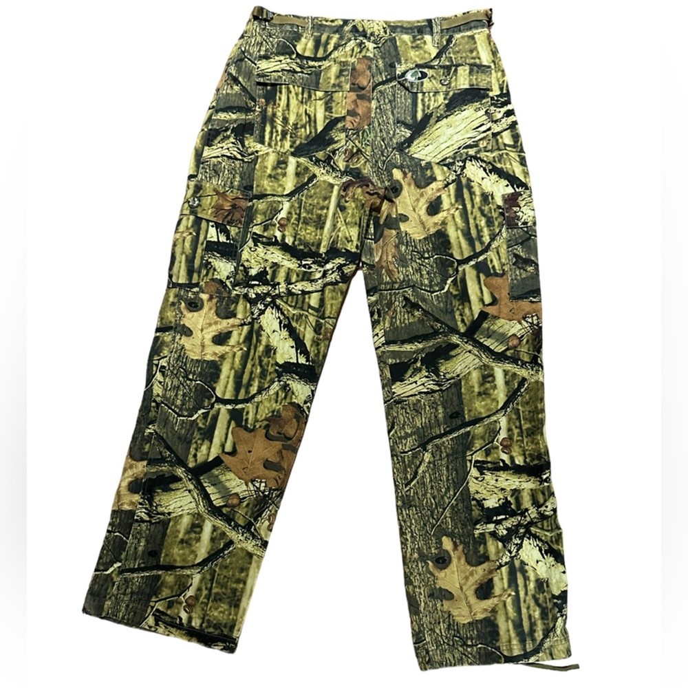 **Men's Medium (35x30.5) Camo Pants - Adjustable Waist by Russell Outdoors**  