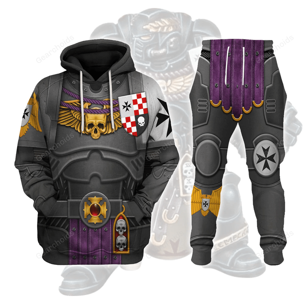 Warhammer Black Templars Captain - Costume Cosplay Hoodie Sweatshirt Sweatpants