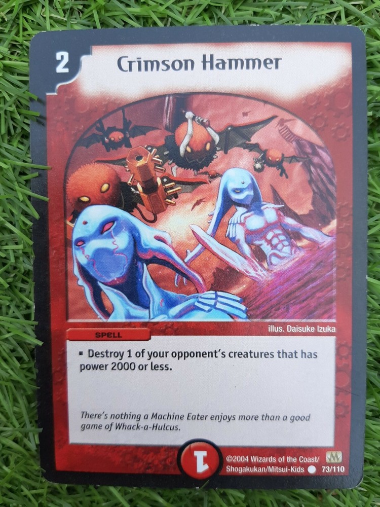 Duel Masters Trading Card Game - Crimson Hammer (73/110) Spell