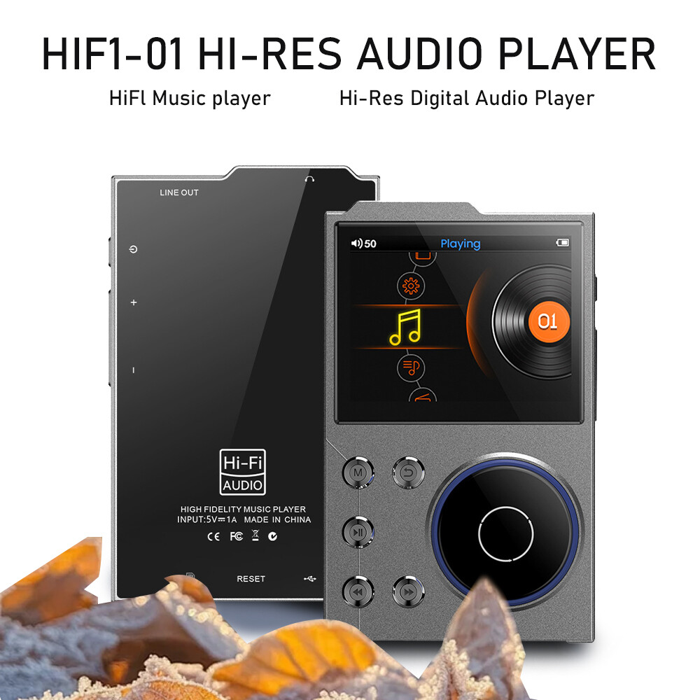 MP3 Player Bluetooth Lossless DSD High Resolution Digital Audio Hi-Fi Music Play