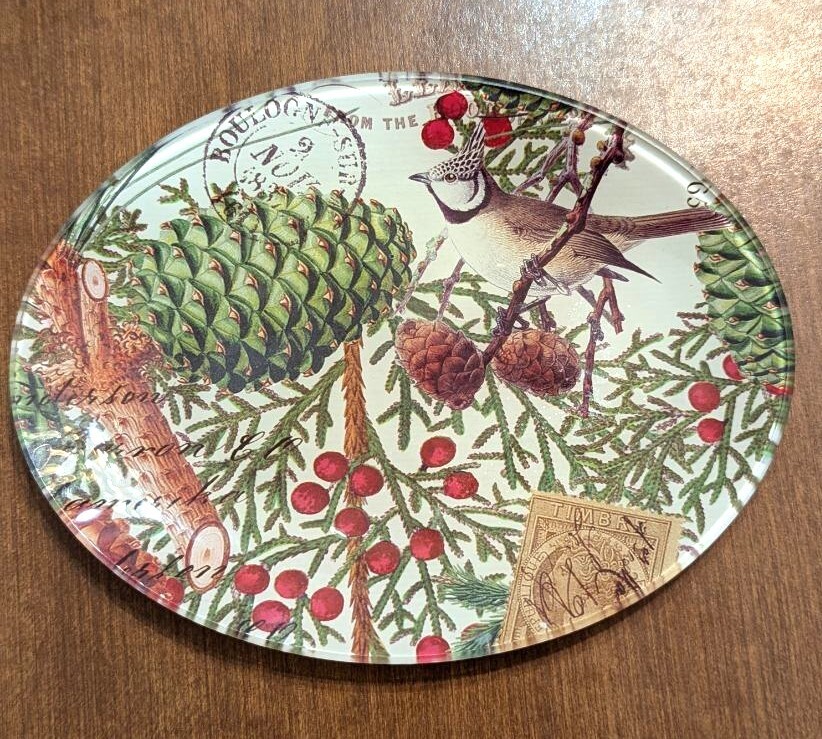 Michel Design Works Glass Soap Dish 