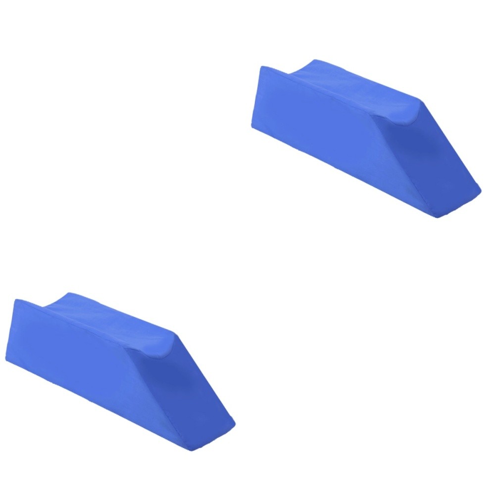 2-Pack Post-Surgery Leg Elevation Wedge Pillow for Comfortable Sleep