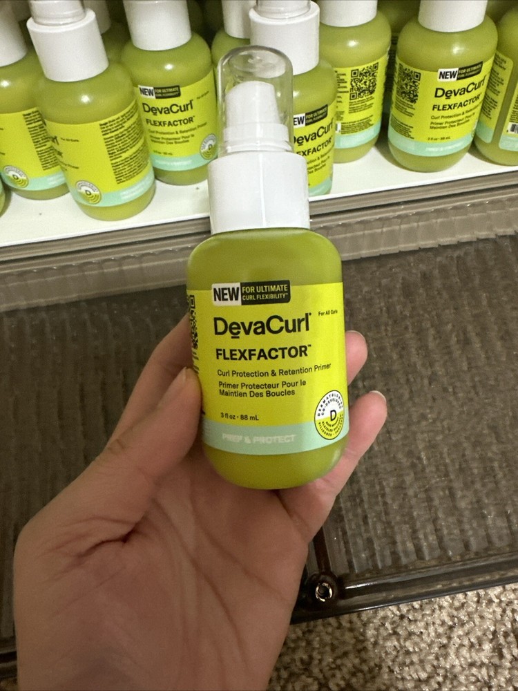 DevaCurl FlexFactor Curl Protection & Retention Primer Prep & Protect 3 fl.oz