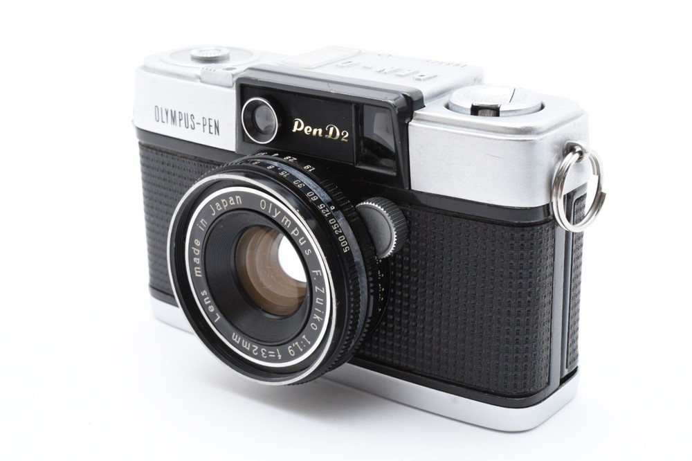 Olympus PEN D2 Half Frame Film Camera with F.Zuiko 32mm F1.9 Lens Japan EXC+