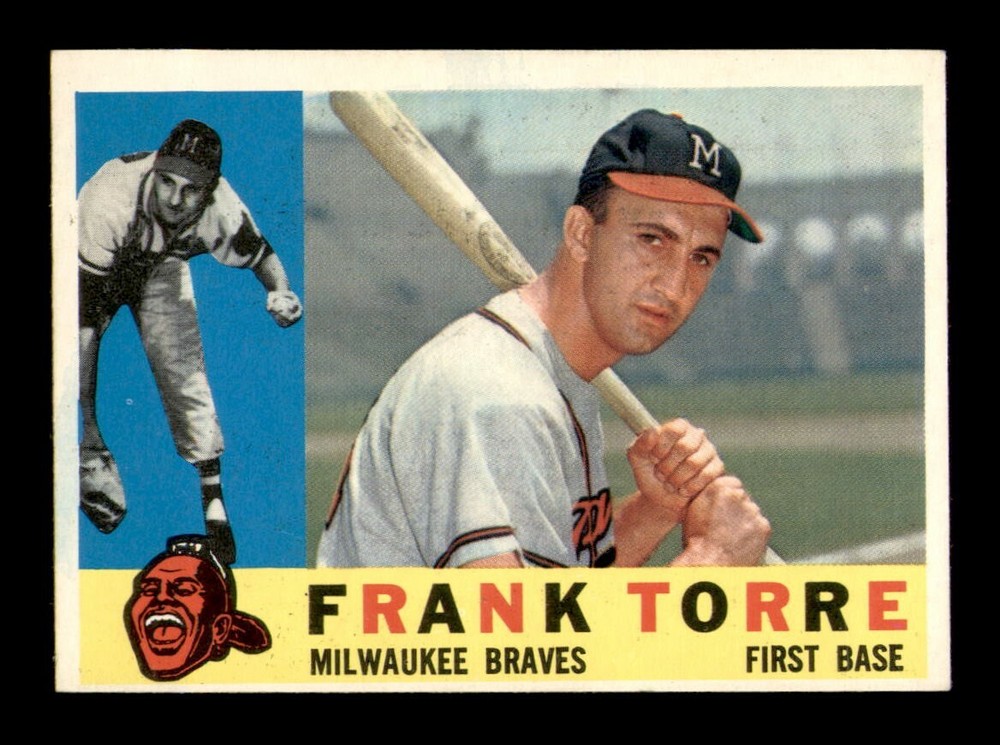 1960 Topps #478 Frank Torre NM Baseball Card Break OBGcards