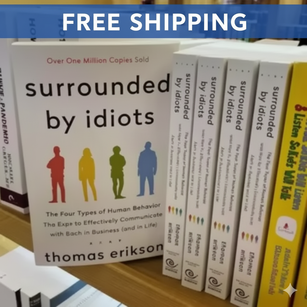 Surrounded by Idiots by Thomas Erikson The Four Types of Human Behavior Paperbac