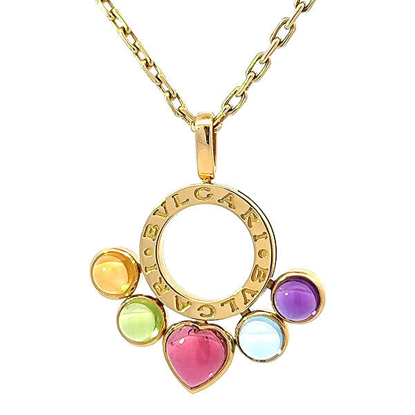 BVLGARI Allegra Multicolor K18YG Gold Necklace 77682