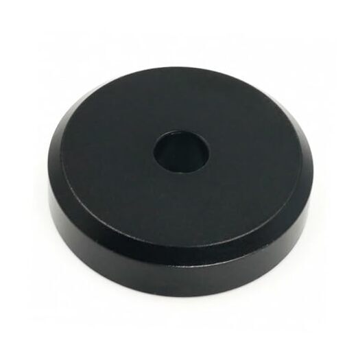 45 Record Adapter Aluminum 45 Adapter for Record Player,45 RPM Record Black