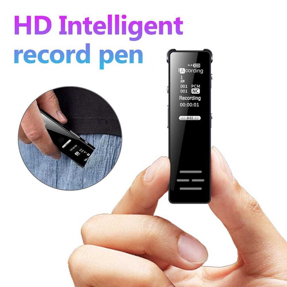 Password protected Spy Audio Recorder Voice Activated Digital 40 Hr Battery 64GB-image