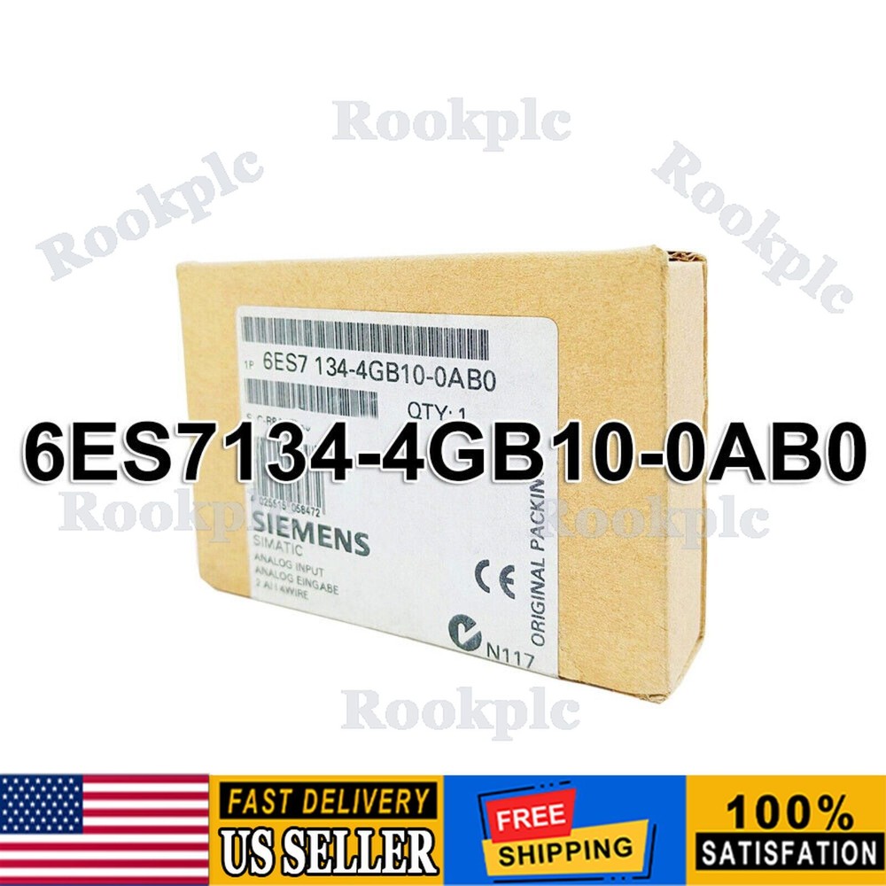 New Siemens 6ES7134-4GB10-0AB0 ELECTRONIC MODULE FOR ET 200S 6ES7 134-4GB10-0AB0