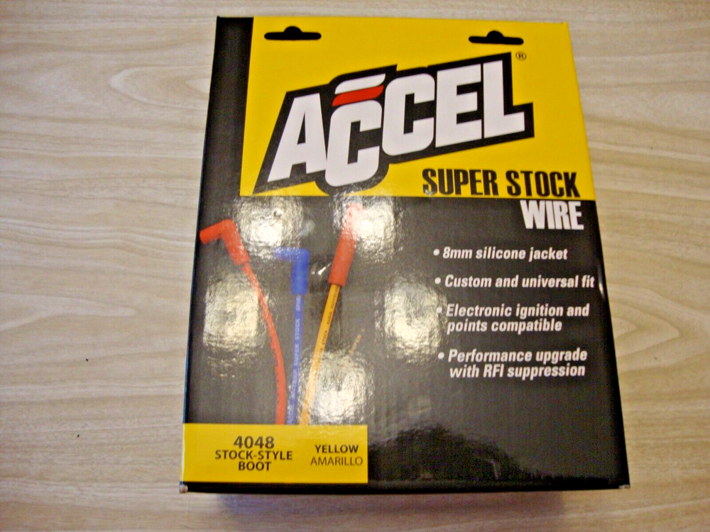 NEW ACCEL SUPER STOCK 4000 SERIES WIRE KIT-#4048