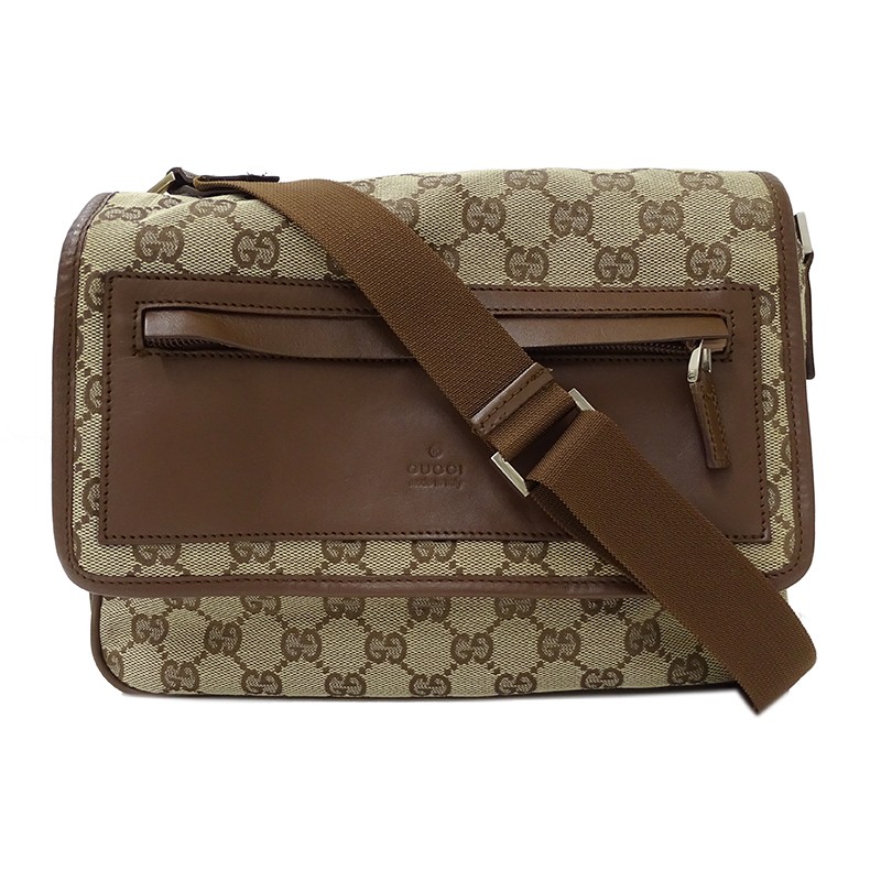 GUCCI Bag Shoulder GG Canvas 28562 442243