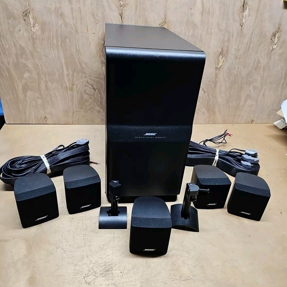 BOSE Acoustimass 6 Series II Home Theater System Speakers  Factory Renew'd