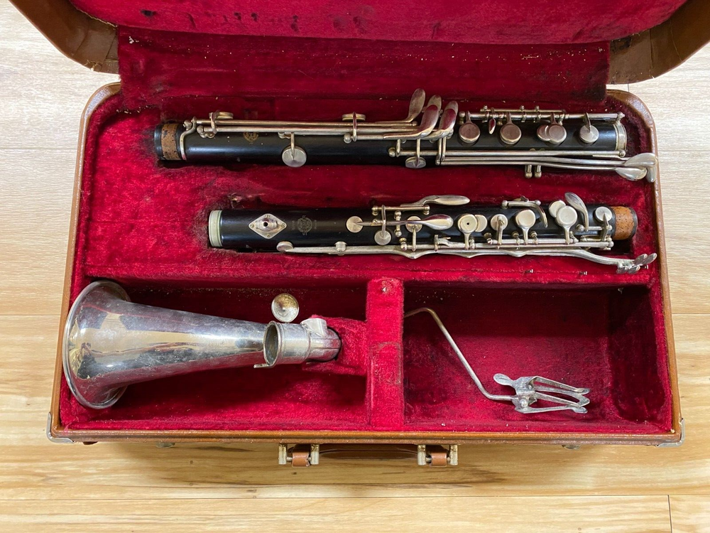 Vintage Selmer Wood Alto Clarinet - For Parts or Repair, No Neck