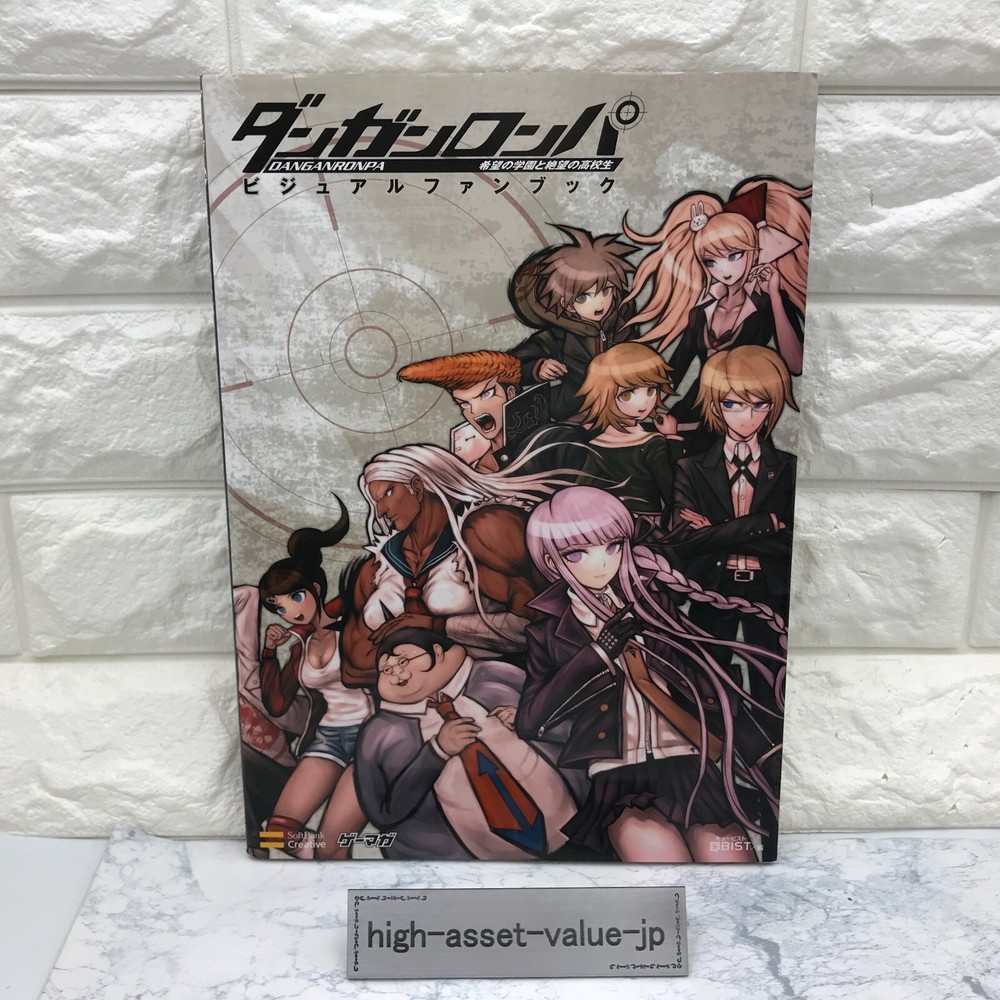 Danganronpa Visual Fan Art Guide Book Japanese Used Edition-image