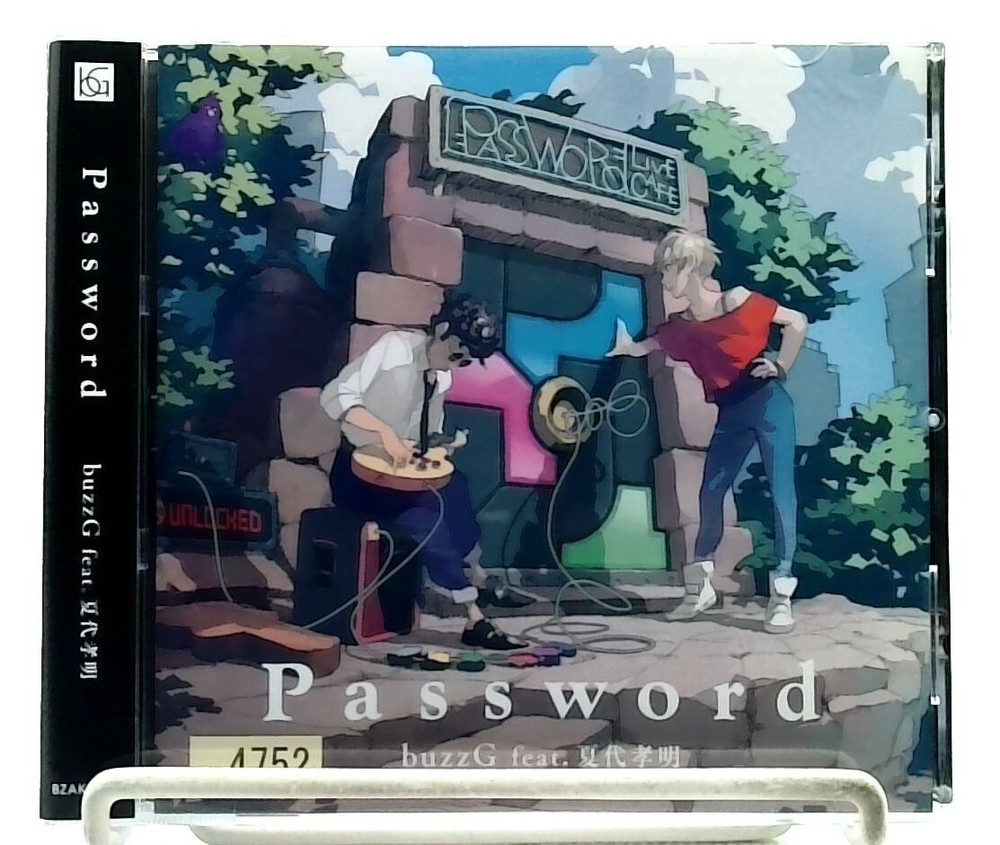 Password / buzzG feat. Takaaki Natsuyo [CD][OBI] 夏代孝明/ Collaboration CD/ JAPAN-image