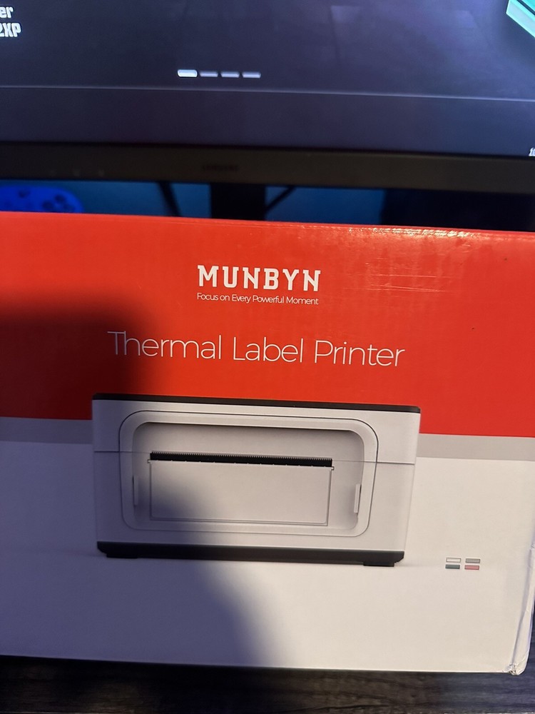 MUNBYN Thermal Shipping Label Printer for UPS USPS FedEx eBay Amazon Etsy PayPal  -image