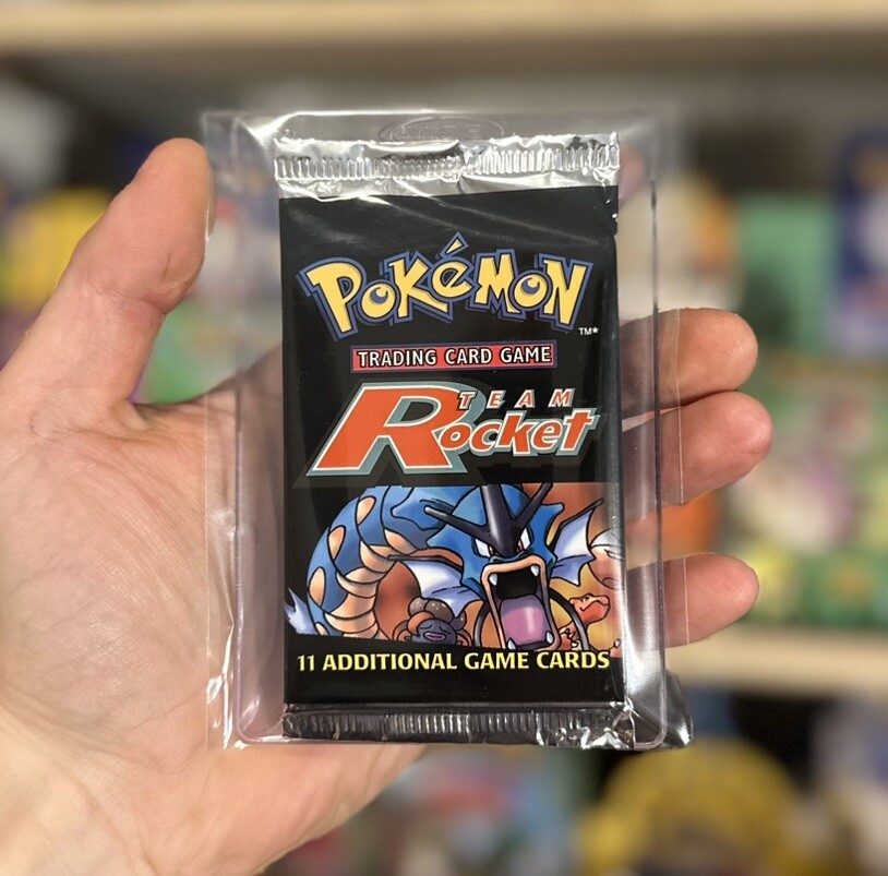 Pokemon Team Rocket Booster Pack New Sealed Vintage 2000 Authentic WOTC MINT