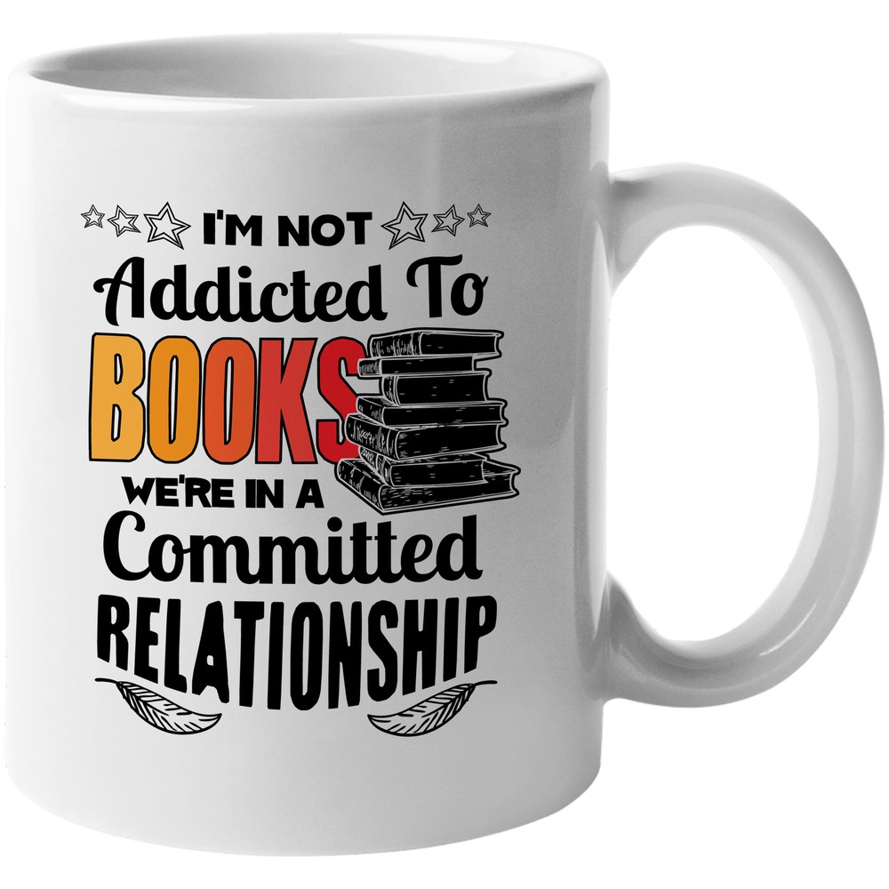 Я не зависим от книг остроумный веселый кофе и чай подарочная кружка