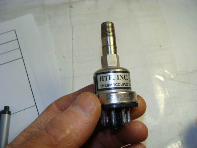 HTE, INC  Thermocouple Gauge Tube/Vacuum type o3m