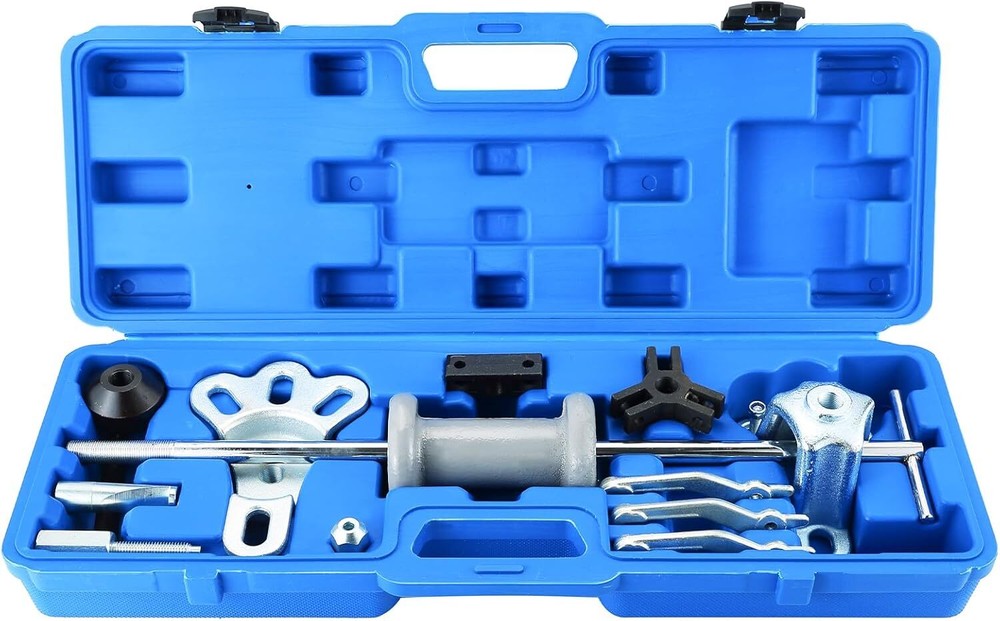 US DASBET 9-Way Slide Hammer Puller Set | 19PCS Front Wheel Hub Bearing Remover