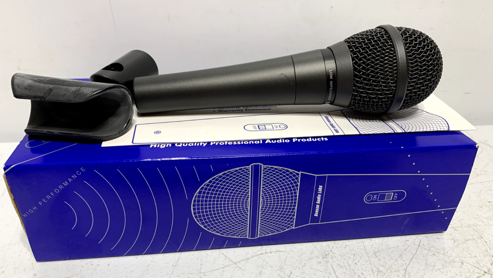 Benson Audio Labs BA25 Unidirectional Microphone Black Stand-mounted