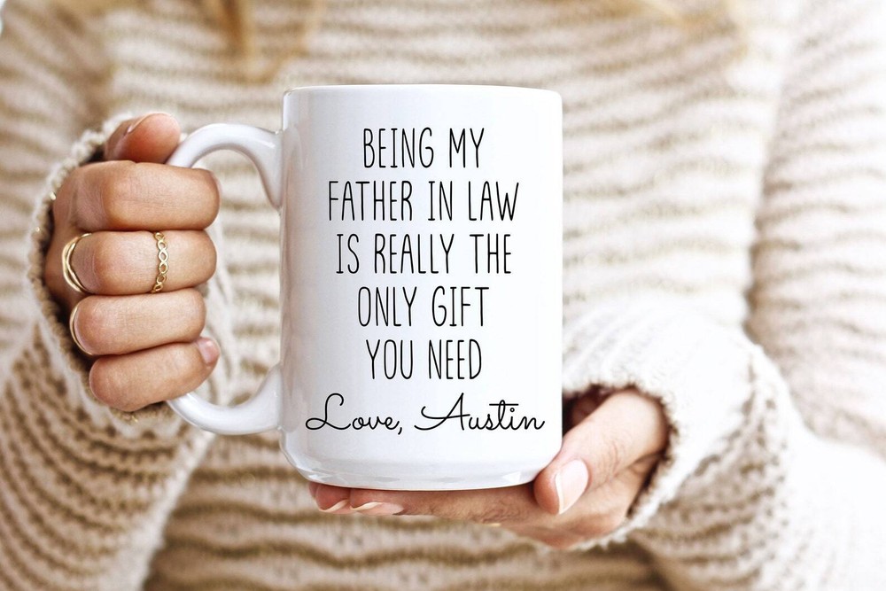 Funny Father In Law Mug Gift For Fil Father In Law Birthday Gift Fathers Day Mug