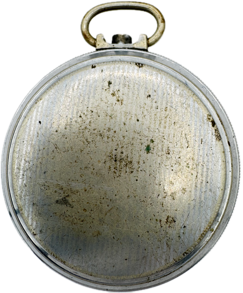 Antique 18 Size Star Emperor Open Face Pocket Watch Case Pinstriped USA