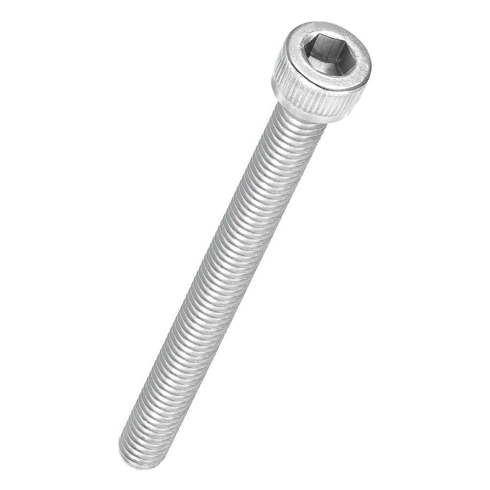 25pcs Socket Head Cap Screws - [M6-1 x 60mm] 304 Stainless Steel, Silver