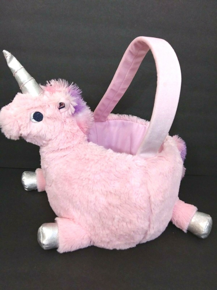 Dandee Target Stuffed Plush Soft Toy Unicorn Pink Easter Halloween Basket Medium