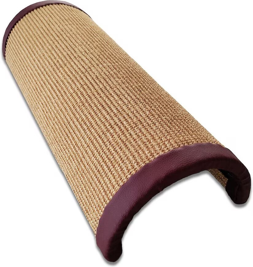 XYLC6-Mani-Pad Deluxe Curved Cat Scratcher Toy in Neutral Tones  