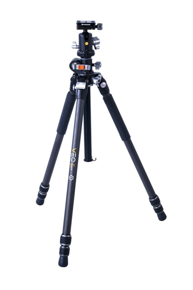 VANGUARD VEO 3+ 263CB PROFESSIONAL CARBON FIBER TRIPOD W/ BALL HEAD (OPEN BOX)