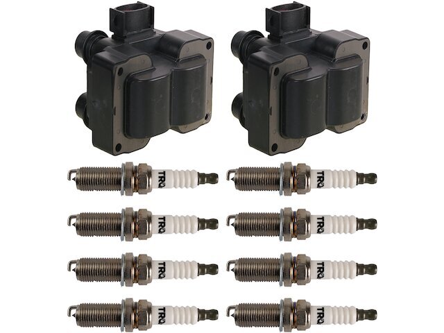 Ignition Coil and Spark Plug Kit fits E150 Econoline 1997-1999 4.6L V8 94NNYZ