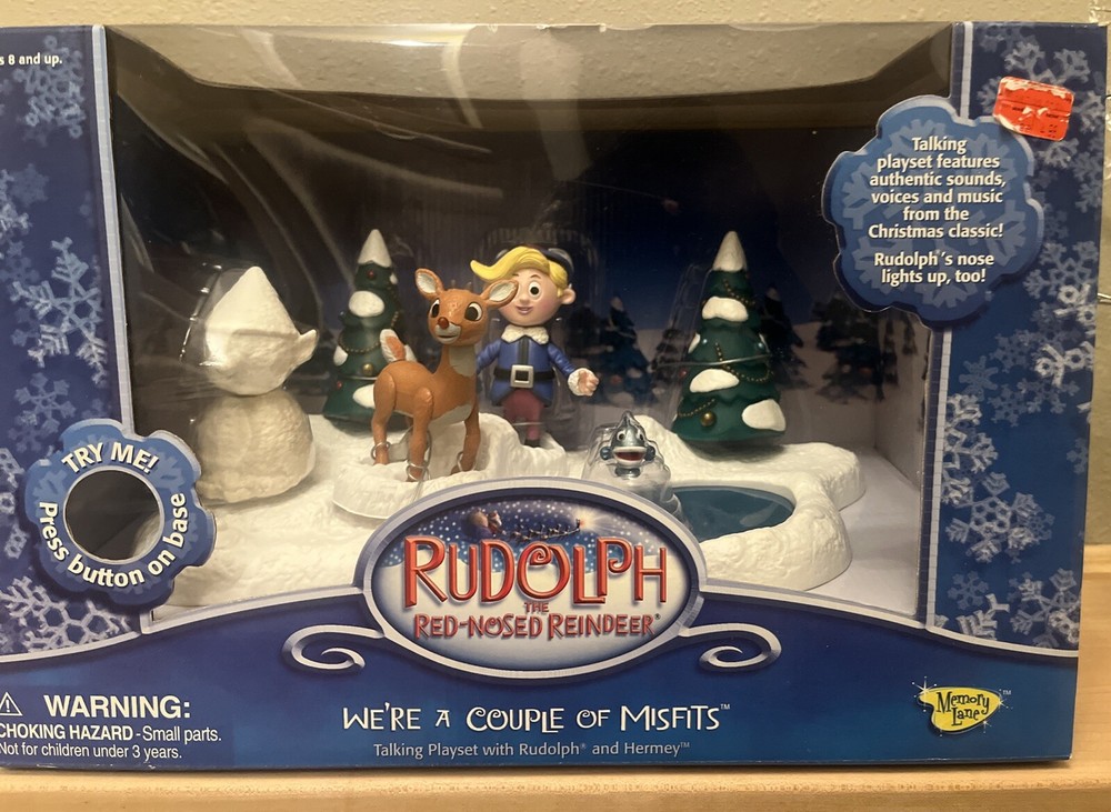 Memory Lane Rudolph The Rednosed Reindeer We're a Couple of Misfits Collectible