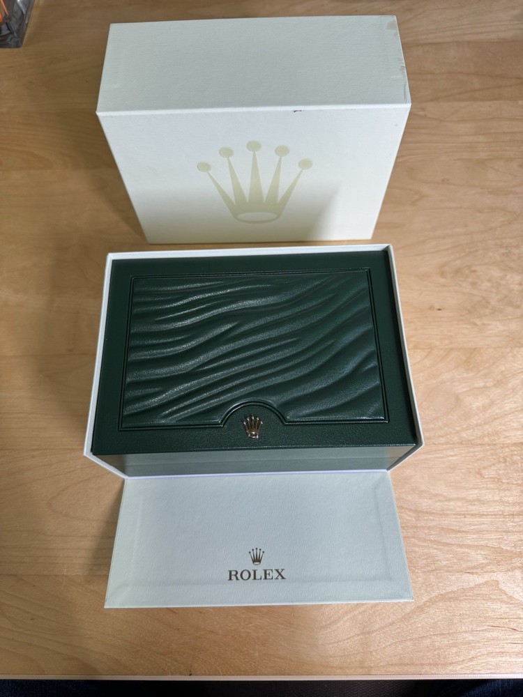 Rolex Submariner Watch Box with Booklets and Tag for 116610 114060 116613