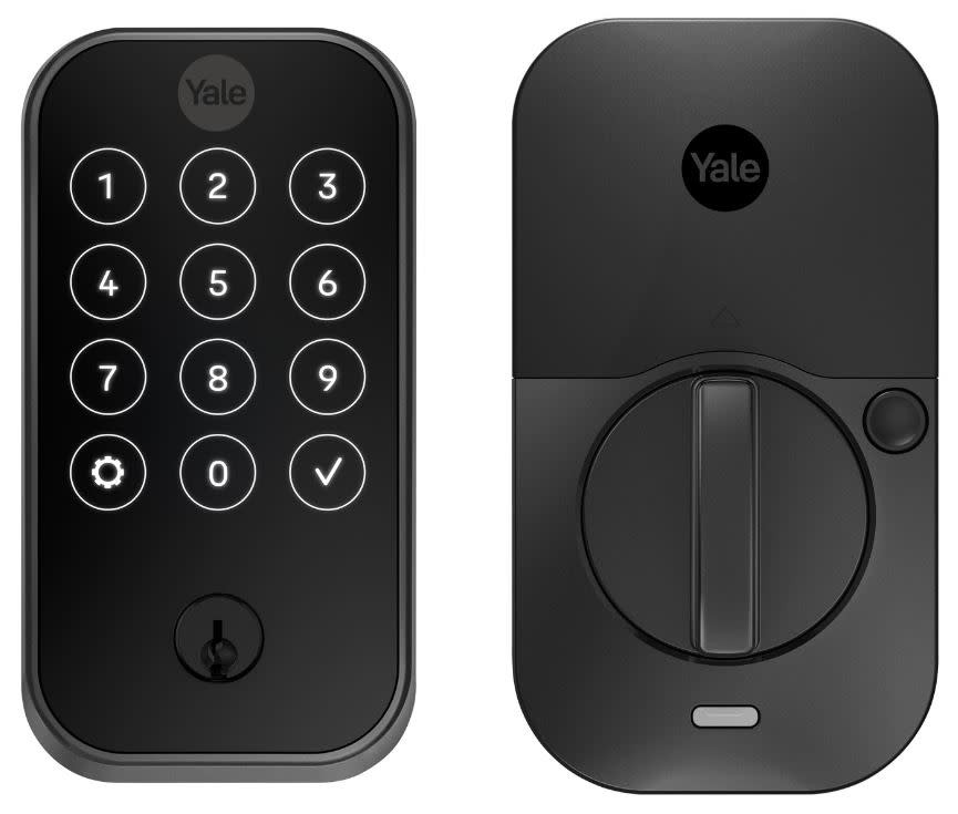Yale YRD420BLE Smart Touchscreen Keyless Single Cylinder Deadbolt in Black