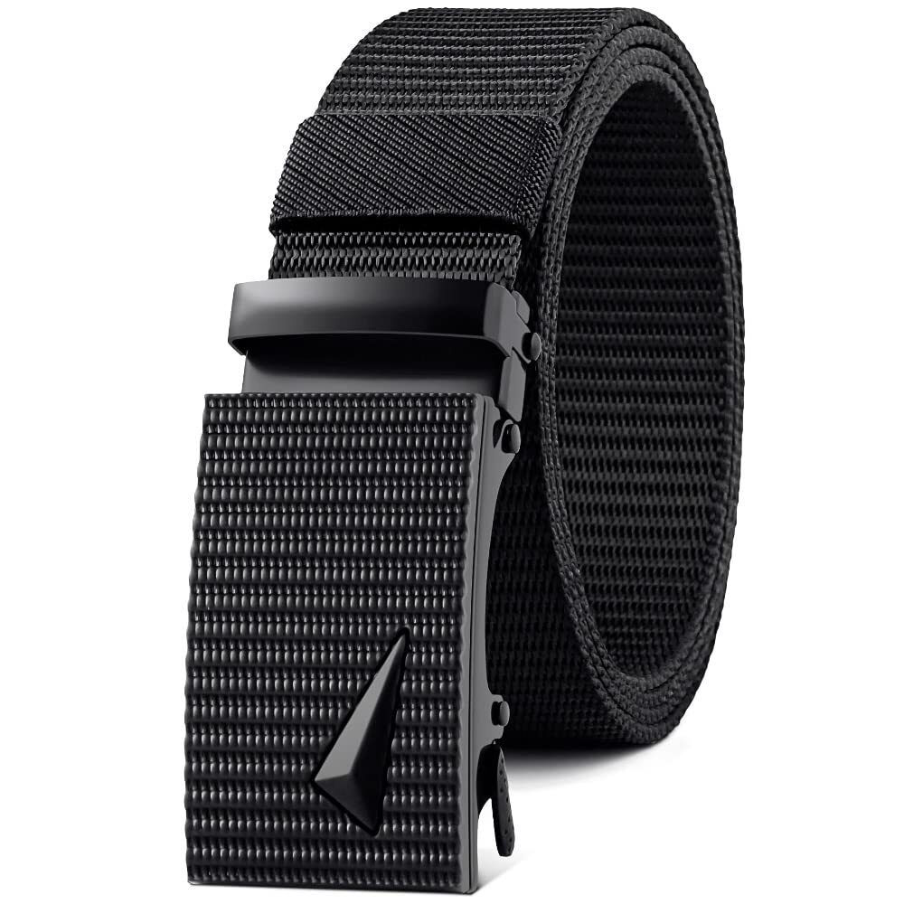 YOORAN Web Belt Tactical Belt Heavy Duty Nylon Ratchet Belt Automatic Buckle ...